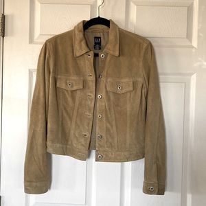 Vintage Gap Suede Jacket. Kayaking color. Size Small